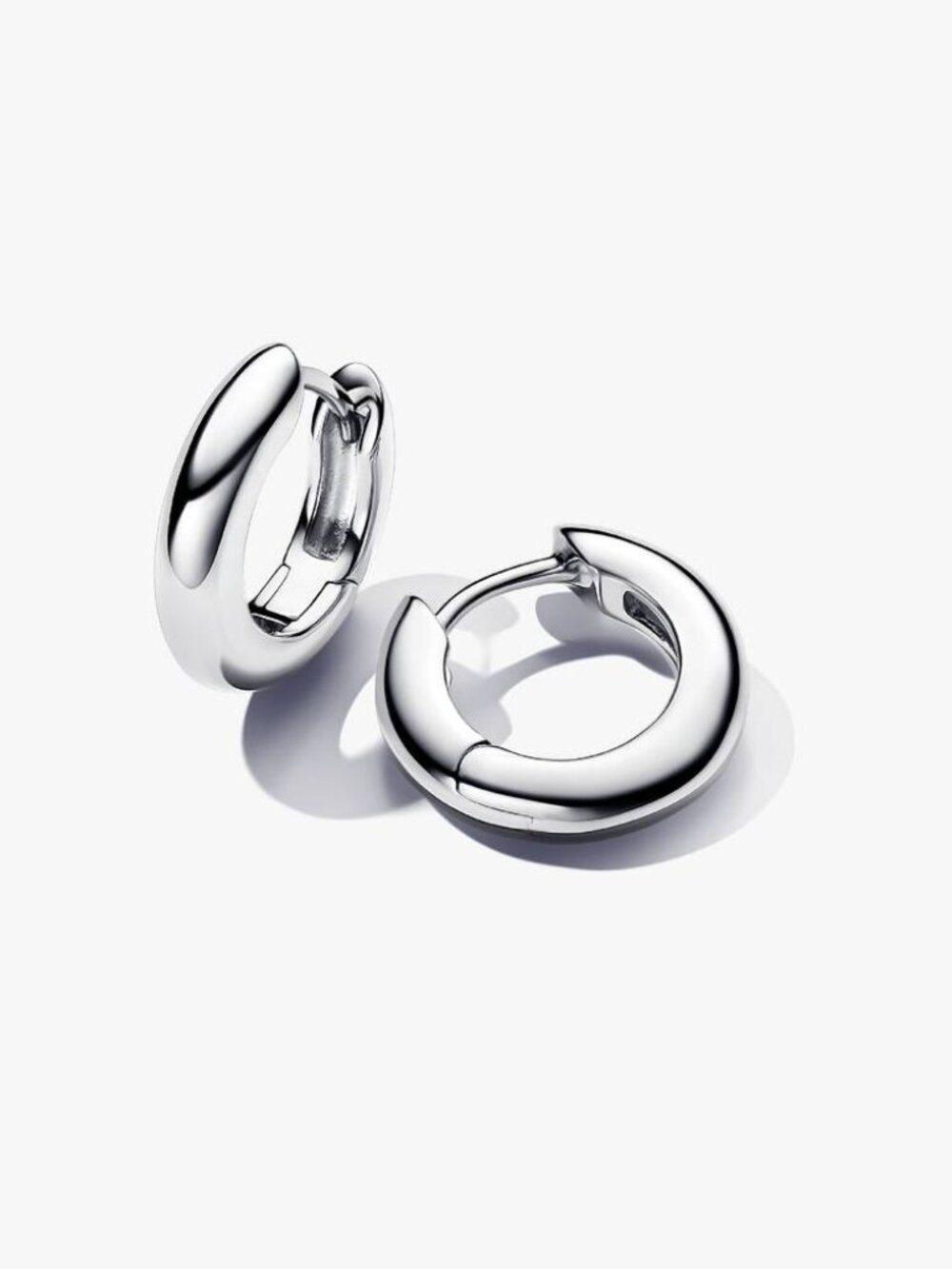 Pandora Round Hoop Earrings